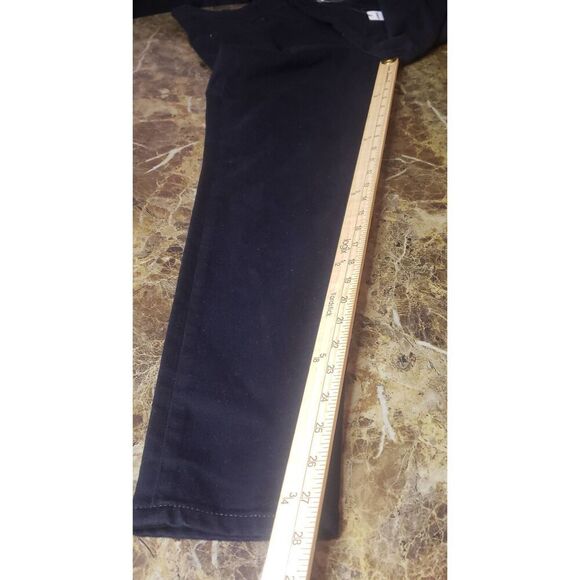 Express Skinny Mid Rise Supersoft Black Jeans‎ Size 8R - Picture 7 of 12